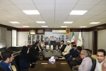 دیدار صمیمی مسئول نهاد نمایندگی مقام معظم رهبری در دانشگاه با کارکنان واحد استانی خوزستان