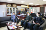 سرپرست دانشگاه جامع علمی کاربردی استان خوزستان با معاون اجتماعی فرماندهی انتظامی خوزستان دیدار و گفتگو کرد