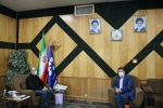دیدار رییس دانشگاه جامع علمی کاربردی استان خوزستان با مدیر کل صدا و سیمای خوزستان