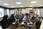 دیدار هیات عراقی با رئیس دانشگاه جامع علمی کاربردی خوزستان