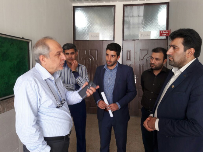 بازدید دکتر حسین زاده از مرکز آموزش علمی کاربردی شهرداری اندیمشک