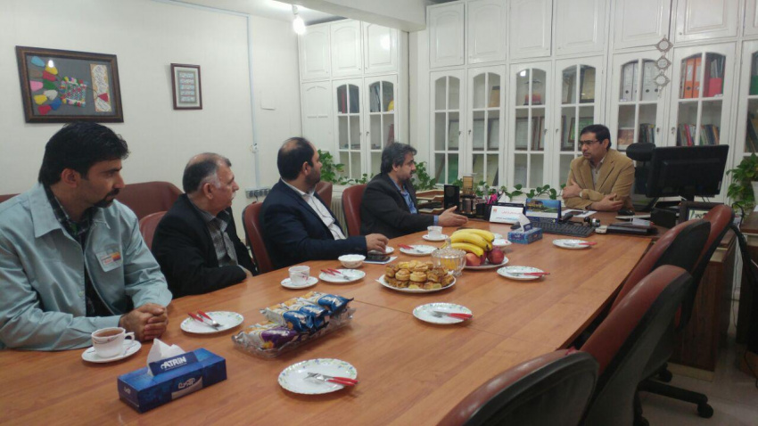 بازدید مسئولین دانشگاه جامع علمی كاربردی از مركز آموزش فولاد خوزستان